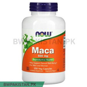 NOW Foods, Maca, 500 mg, 250 Veg Capsules in Pakistan